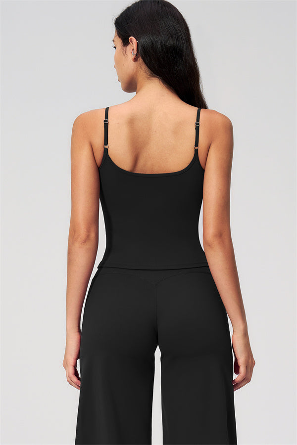 Nexus - El Conjunto de Top de Tirantes y Pantalones Cortos de Pierna Ancha para Mujer
