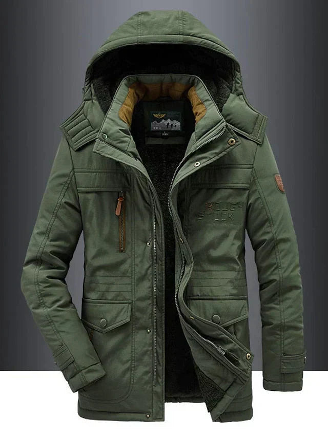 Bjorn - Abrigo de Invierno para Hombre de Forro Polar