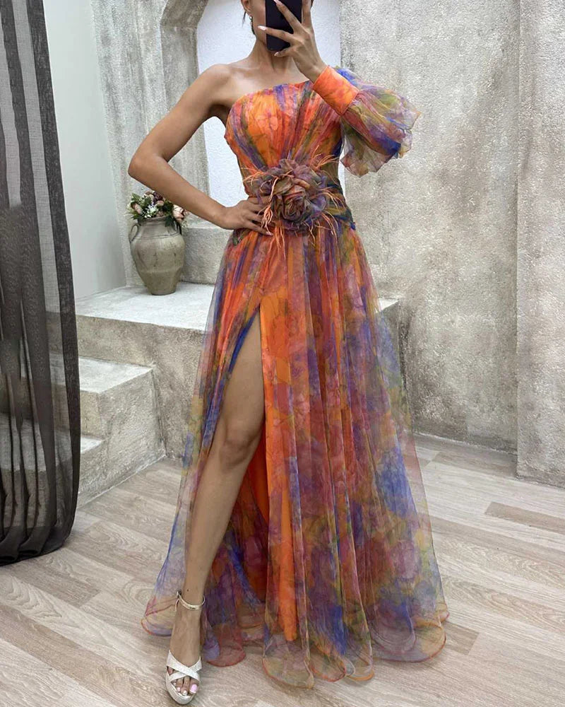 NANA - VESTIDO DE MANGA LARGA PARA MUJER