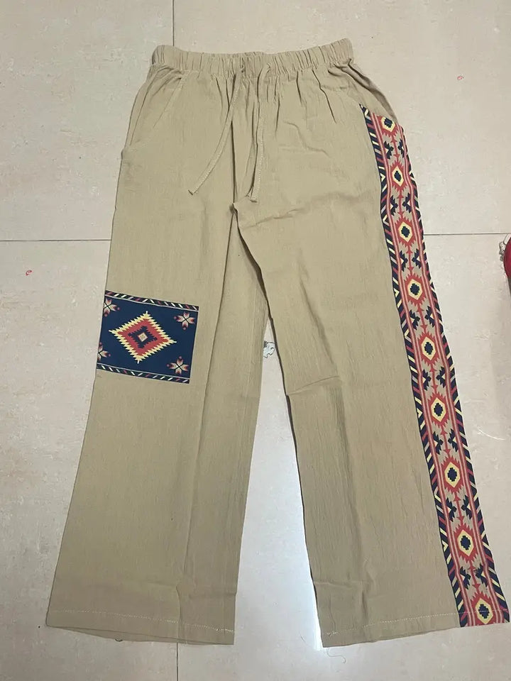 Hendrik™ | Pantalones étnicos de corte cómodo