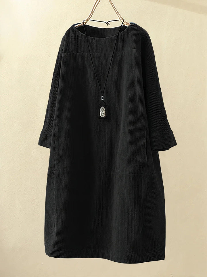 Amelia - Elegante vestido de otoño