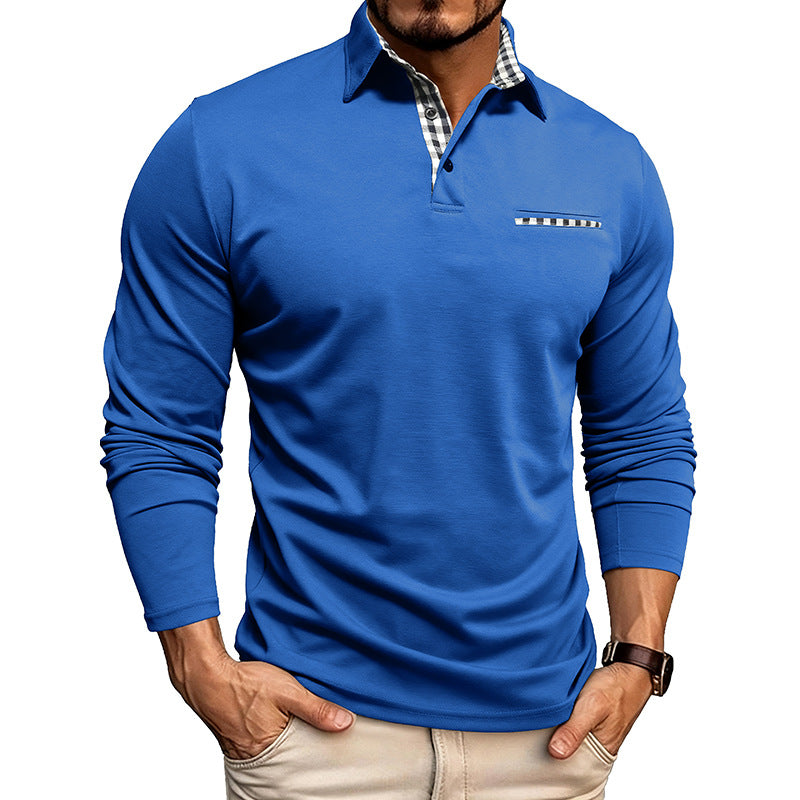 William - Polo Premium de Manga Larga para Hombre