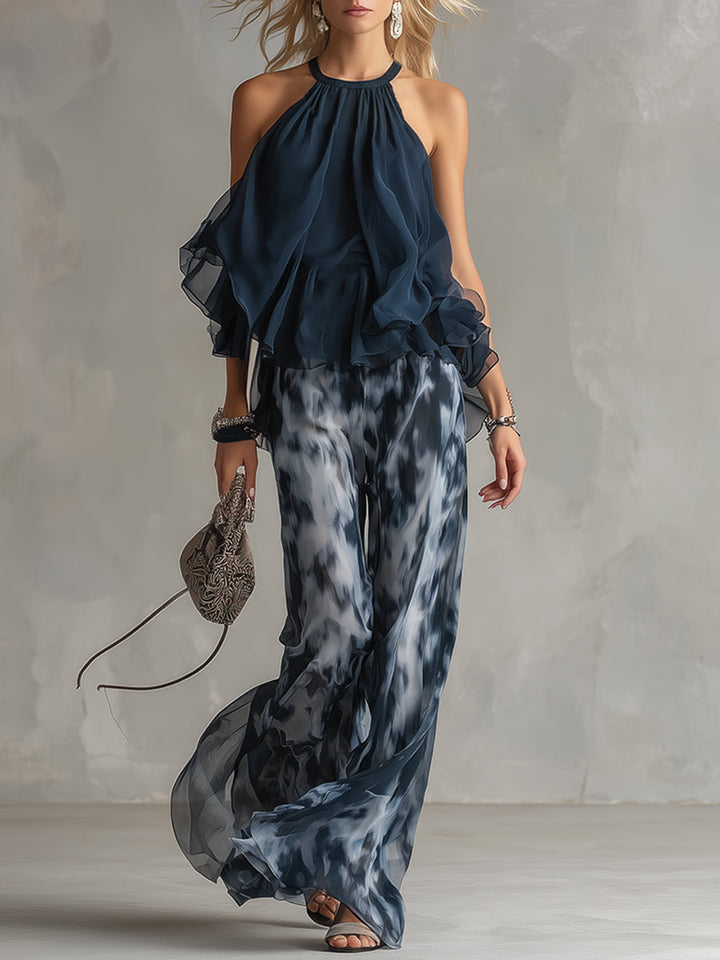 Aubrey | Conjunto de Elegancia de Dos Piezas para Mujer