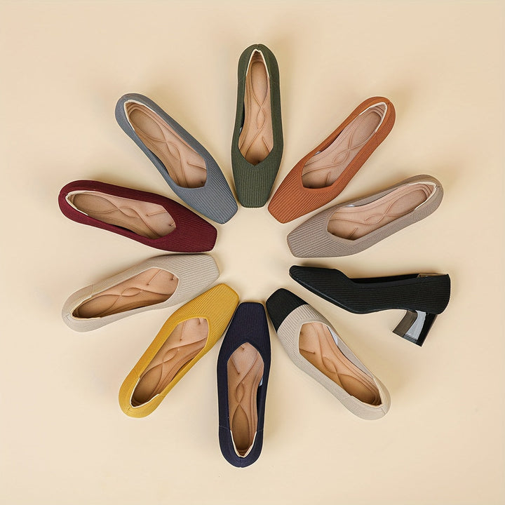 Marie™ – Zapatos de tacón cómodos con plataforma estable para una sujeción sin dolor