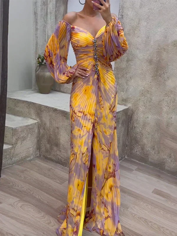 Kristine | Elegante vestido con escote en V para Mujer