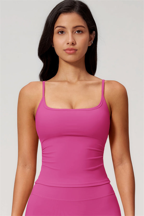 Nexus - El Conjunto de Top de Tirantes y Pantalones Cortos de Pierna Ancha para Mujer