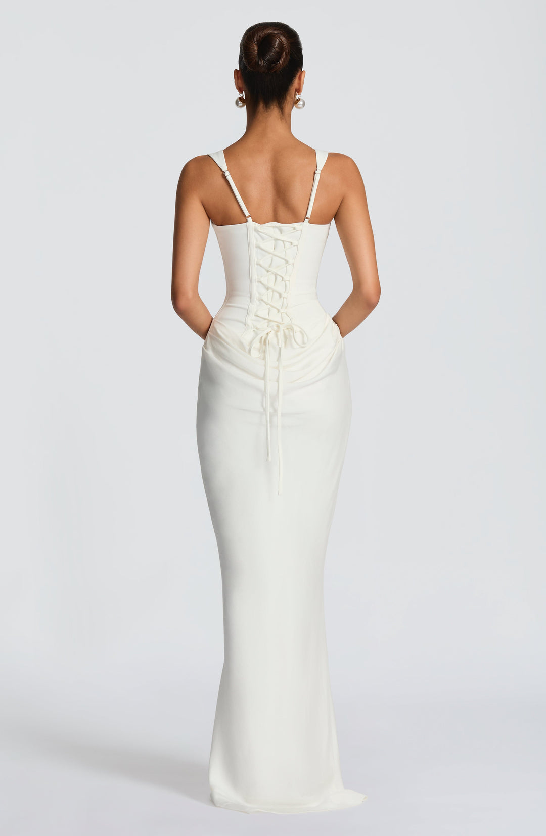Leonor ❘ Vestido maxi con escote cuadrado