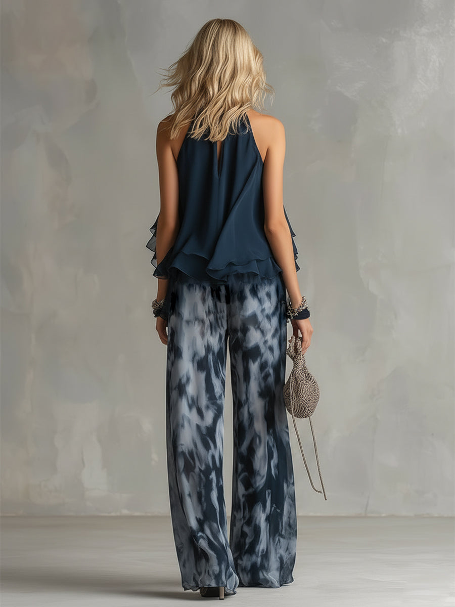 Aubrey | Conjunto de Elegancia de Dos Piezas para Mujer