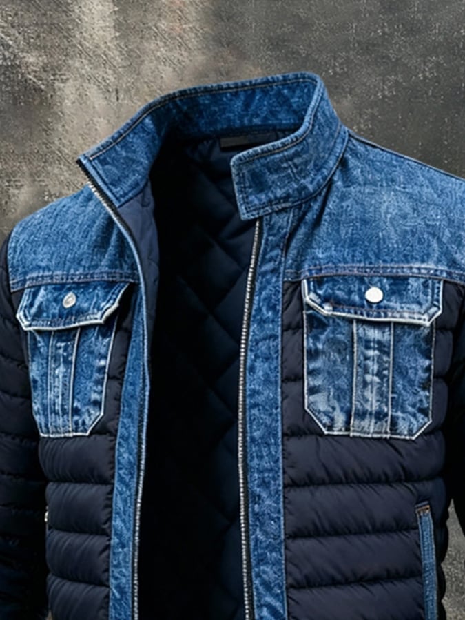 Lorenzo™ | CHAQUETA DOBLE DENIM CLÁSICA