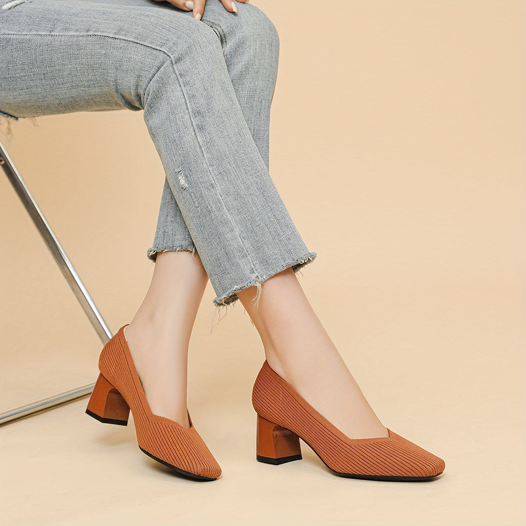 Marie™ – Zapatos de tacón cómodos con plataforma estable para una sujeción sin dolor