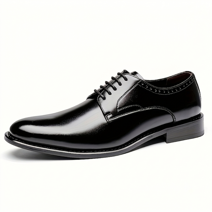 Emilio | Zapatos Derby de Cuero Hombre Cordones Estilo Oxford