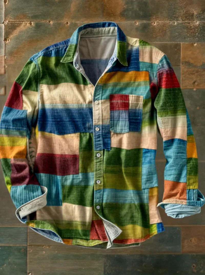 Lenoir™ | Camisa elegante con bolsillo práctico