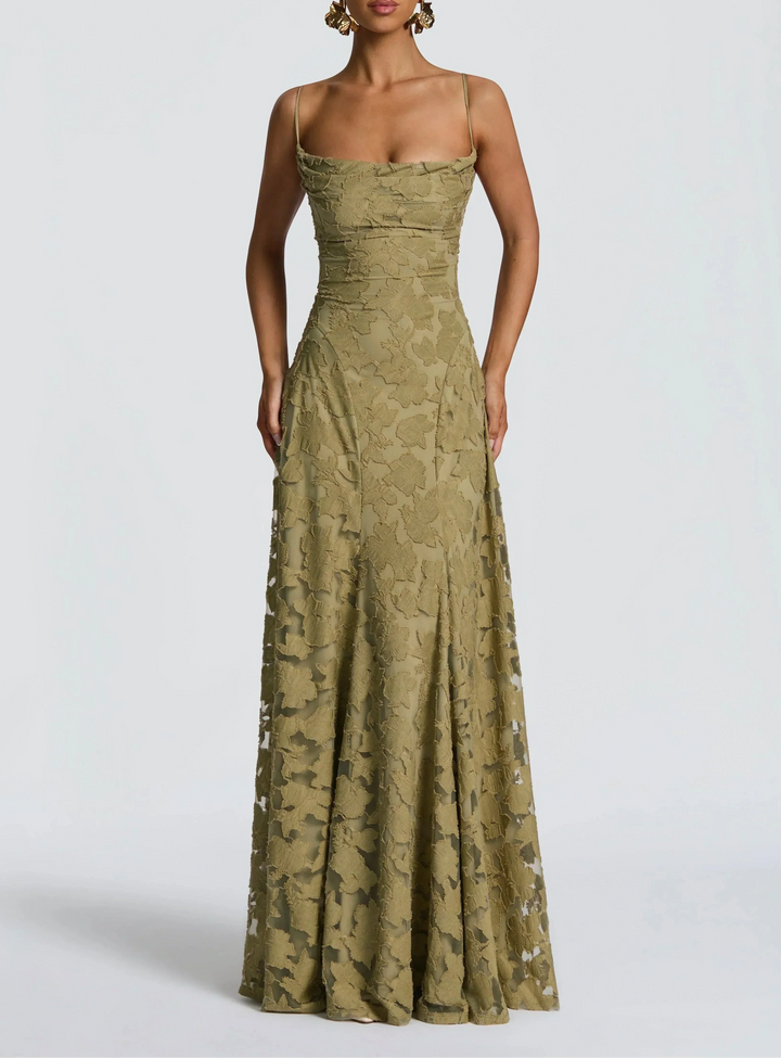 Rhoda – Elegancia fluida en un estilo maxi atemporal para Mujer
