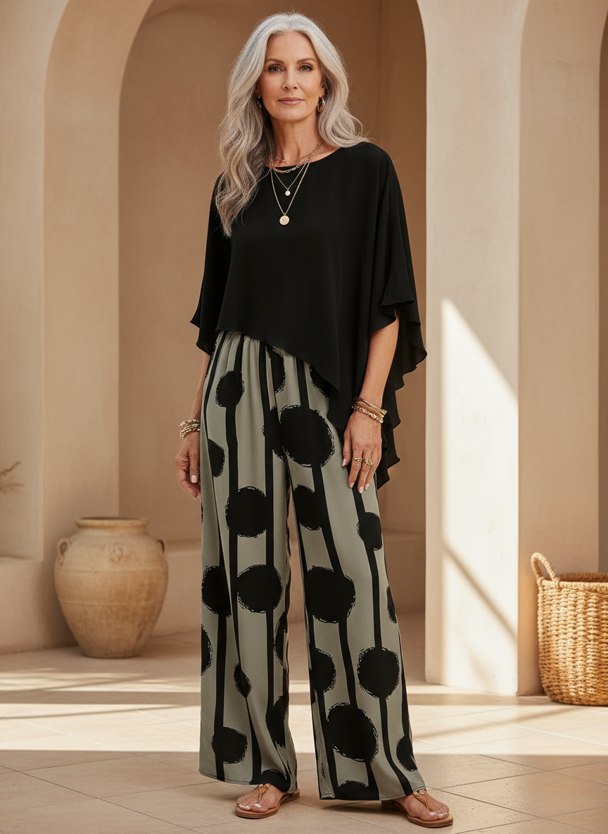 Sabria-Conjunto de Verano Casual para Mujer