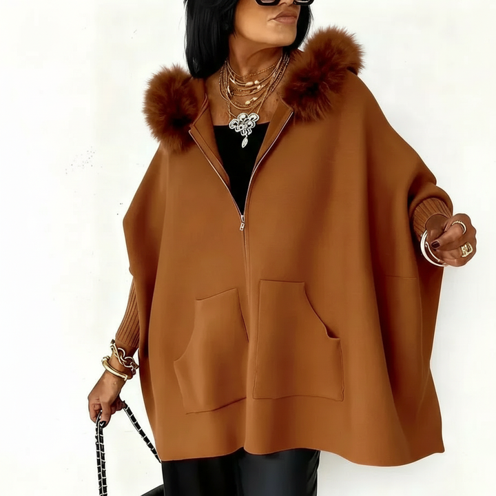 CAPA MARÍA— CHAQUETA DE MUJER CÁLIDA PARA EL INVIERNO