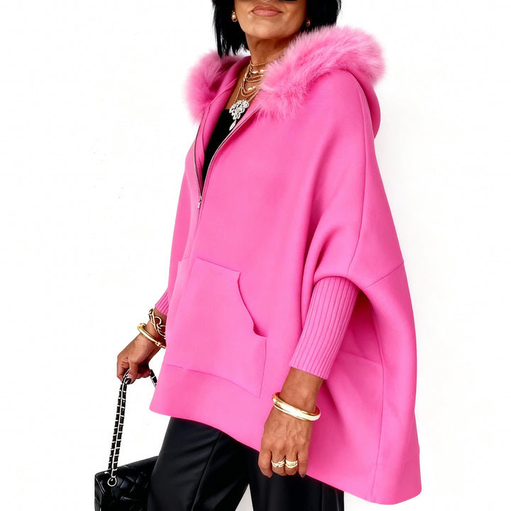 CAPA MARÍA— CHAQUETA DE MUJER CÁLIDA PARA EL INVIERNO
