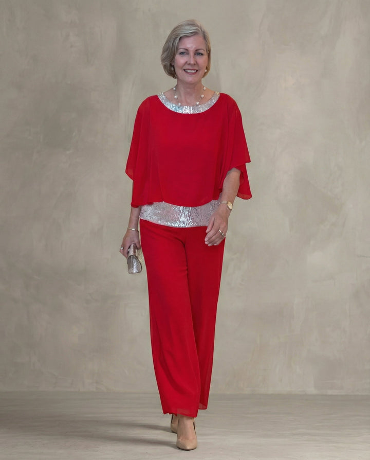 Ember · Conjunto elegante de dos piezas para Mujer