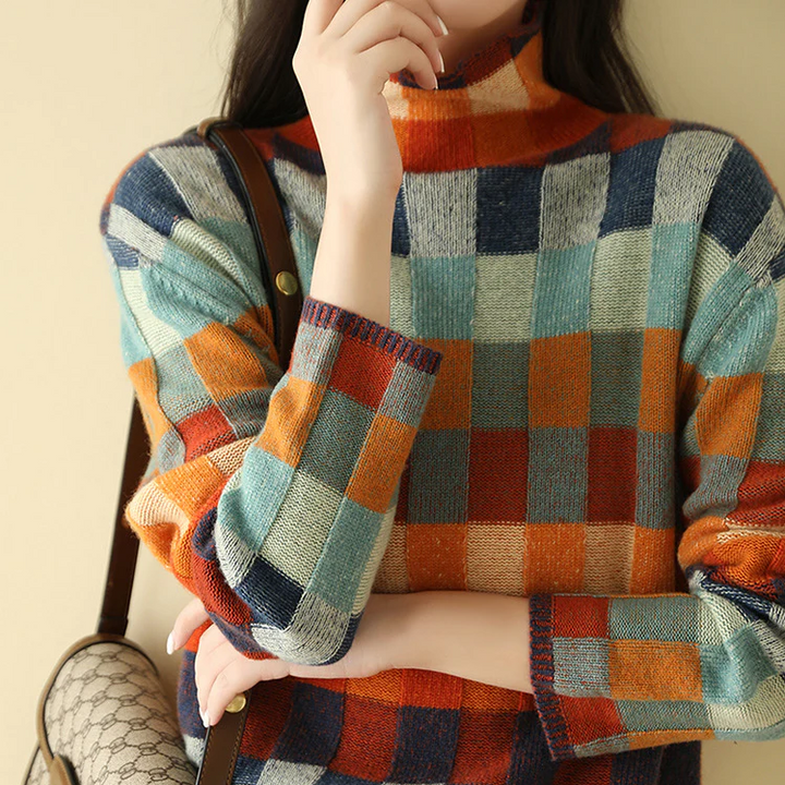 ANNA | Suéter de cuello alto