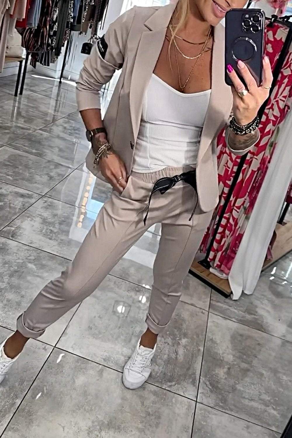 Irenka - Conjunto de dos piezas para mujer