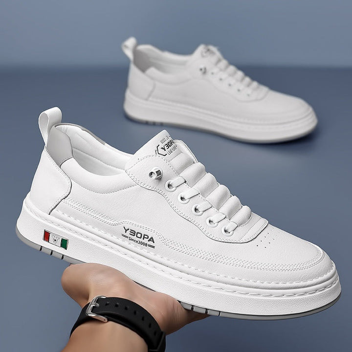 Mateo | Zapatillas Casual de Cuero Hombre Suela Acolchada