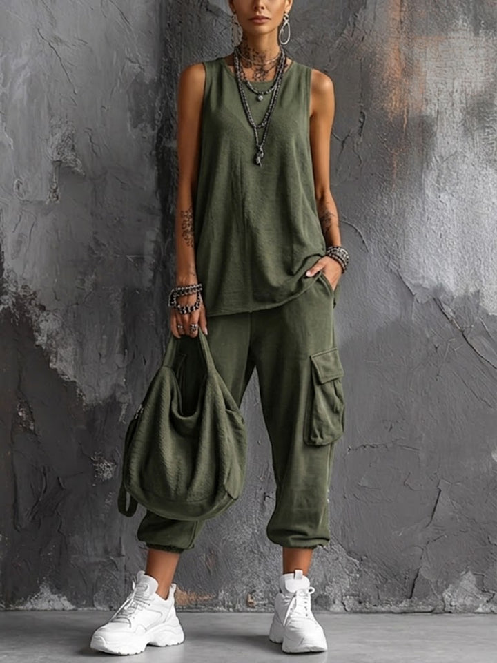 Noemi | Conjunto casual de comodidad urbana para mujer