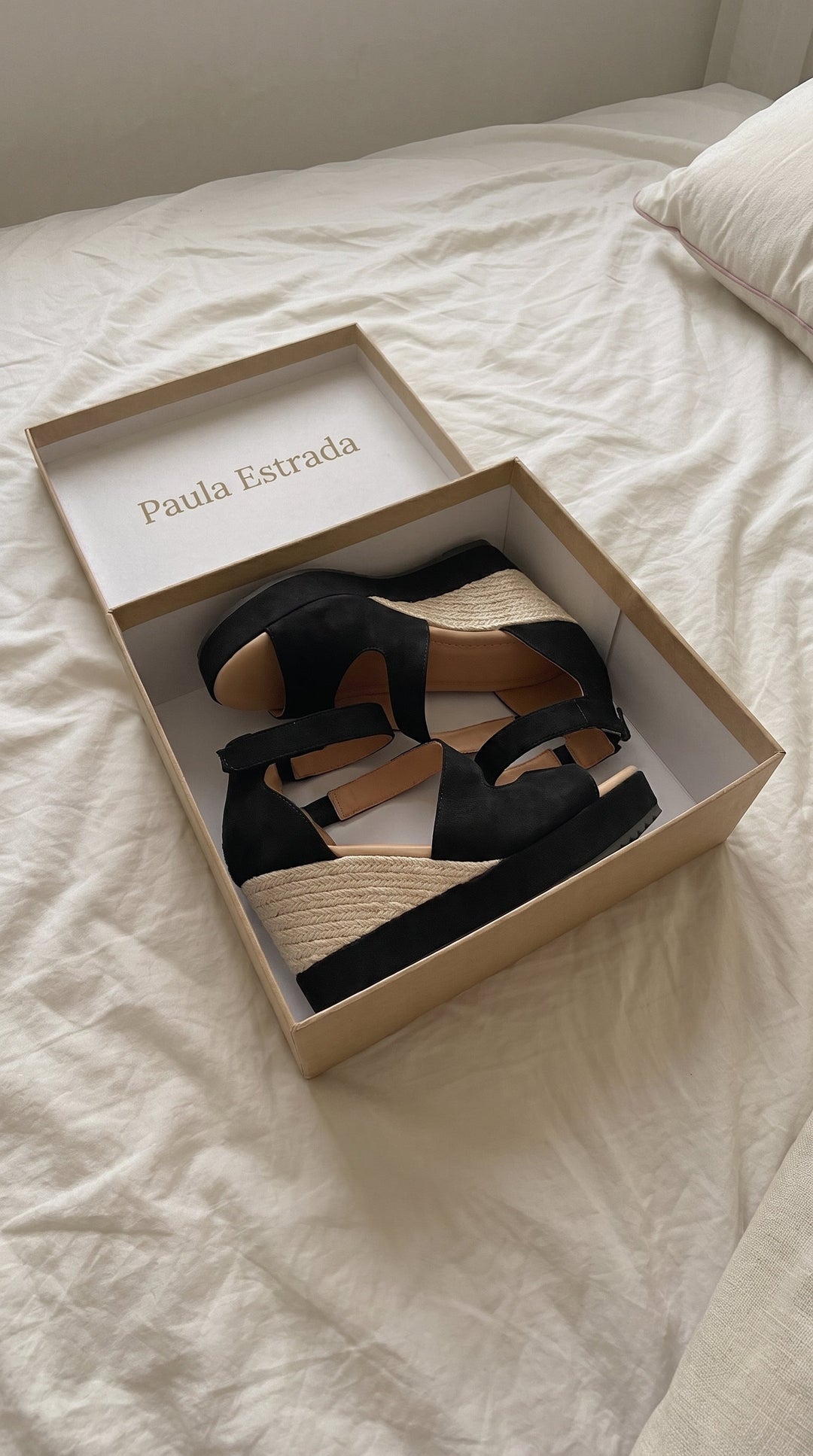 Monica | Cuña de Esparto para el Verano con Cremallera para Mujer