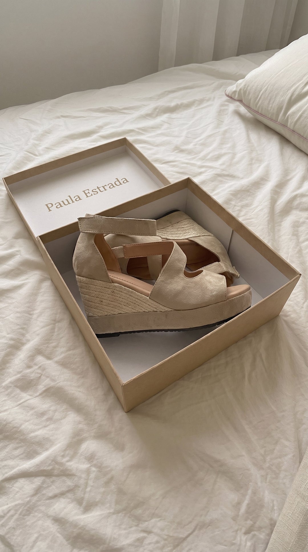 Monica | Cuña de Esparto para el Verano con Cremallera para Mujer