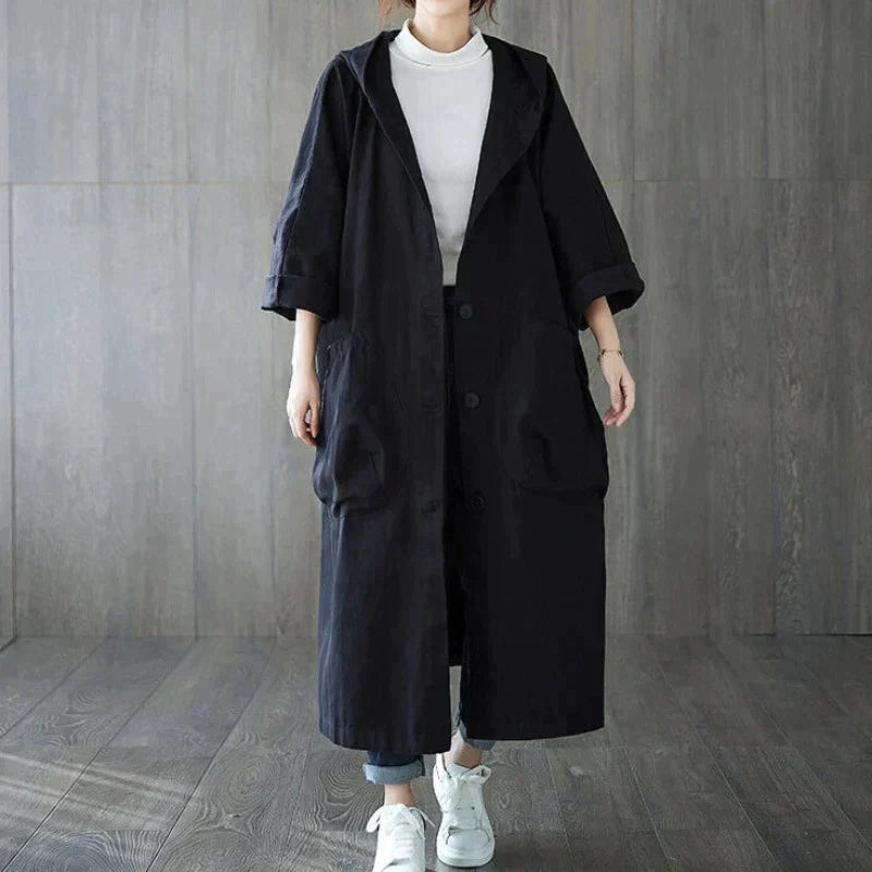 Delia | Gabardina extragrande