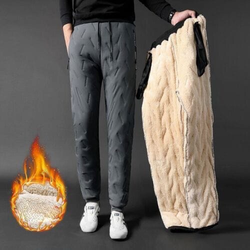 Pantalones Unisex de Forro Polar para Invierno