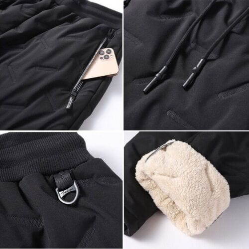 Pantalones Unisex de Forro Polar para Invierno