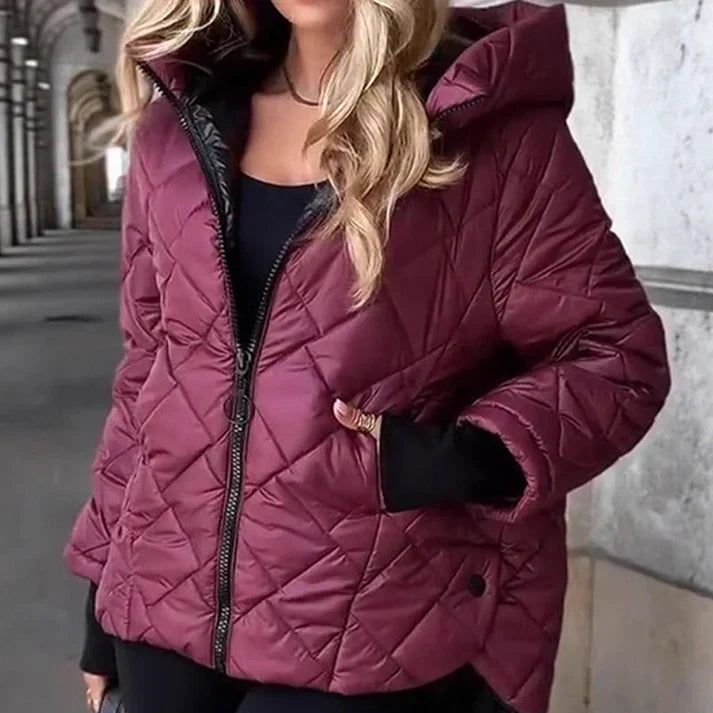 Julia - Chaqueta Lux Puffer Calidez, Estilo y Confianza en Cada Paso