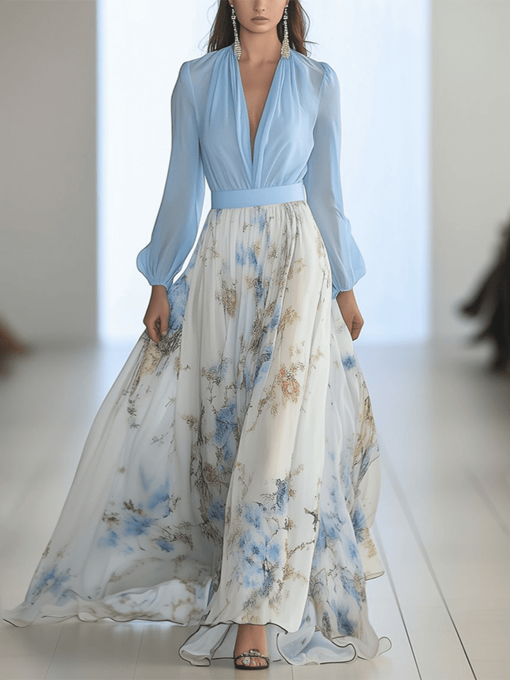 Tess | Vestido largo con estampado floral para Mujer