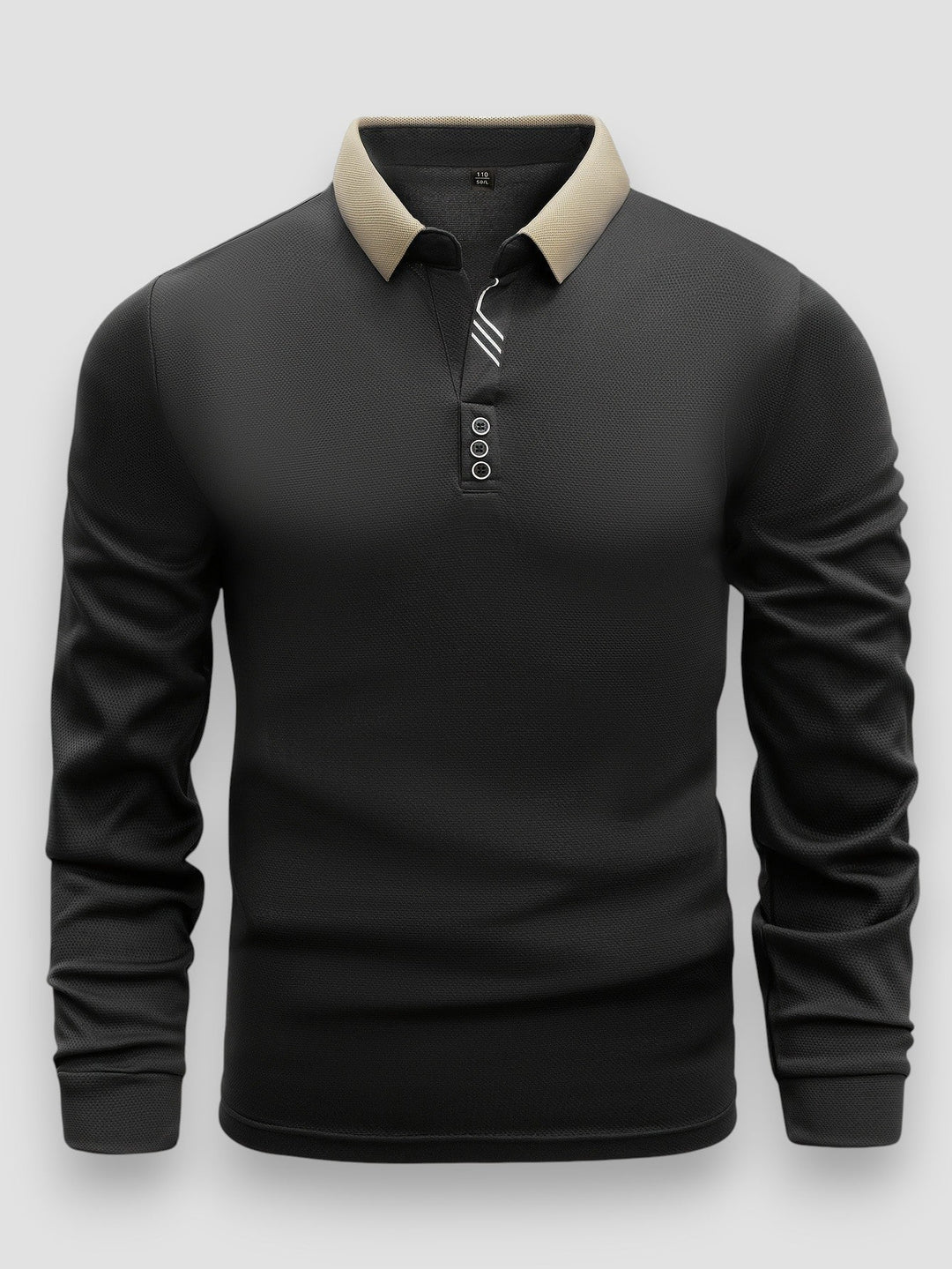 MONACO | POLO DE MANGAS LARGAS PARA HOMBRE