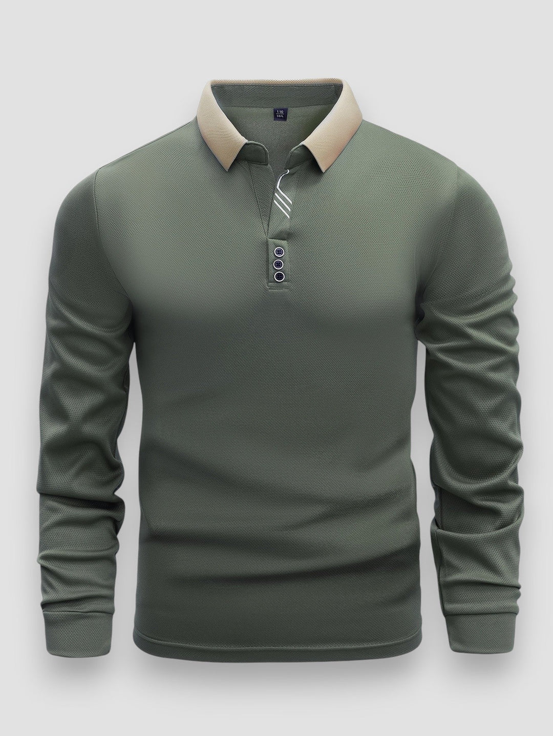 MONACO | POLO DE MANGAS LARGAS PARA HOMBRE