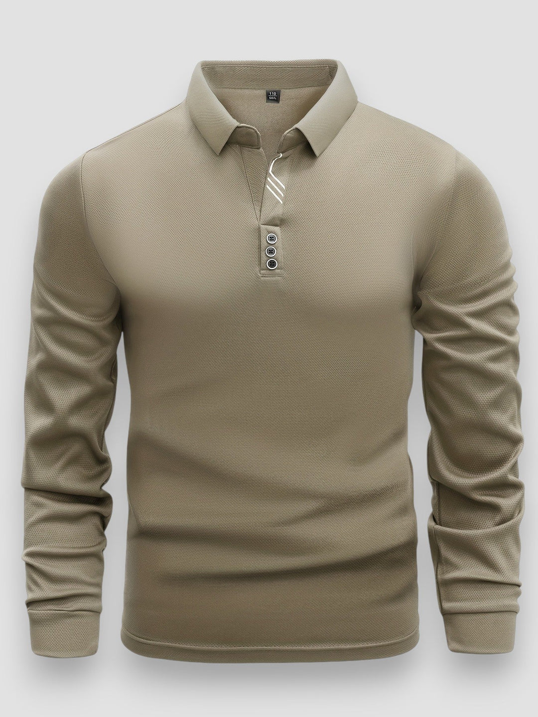 MONACO | POLO DE MANGAS LARGAS PARA HOMBRE